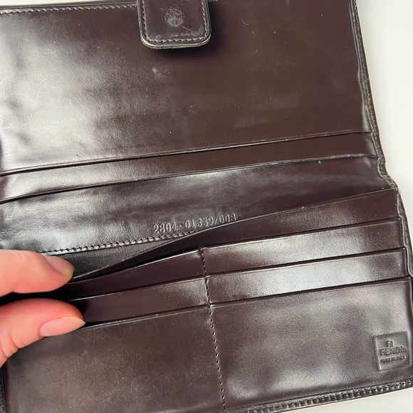 Fendi Zucca Long Canvas Wallet - Picture 7 of 7